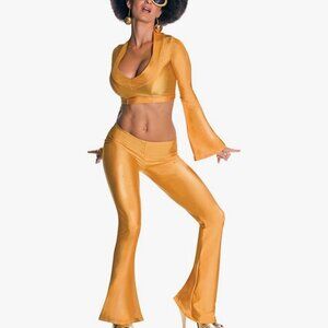 Disco Costume Halloween Golden Costume Size XSmall